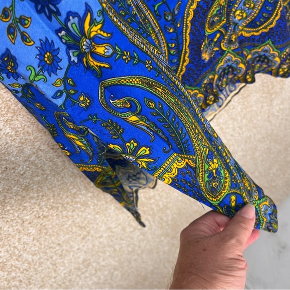 Imperfect 100% cotton made in Egypt tunic dress size medium lightweight summer - Picture 5 of 16